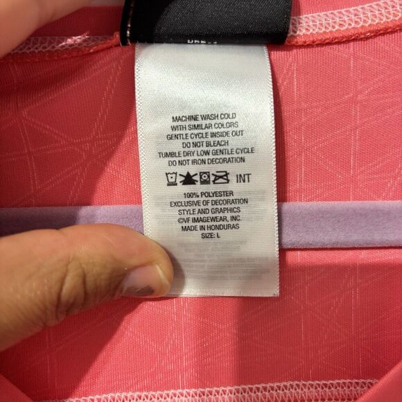 Harley-Davidson‎ Women's Pink Long Sleeve Jersey Large Horny Toad Temple Tx - Picture 7 of 9